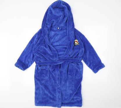 robe Boys Blue Solid   One Piece Size 8 Years