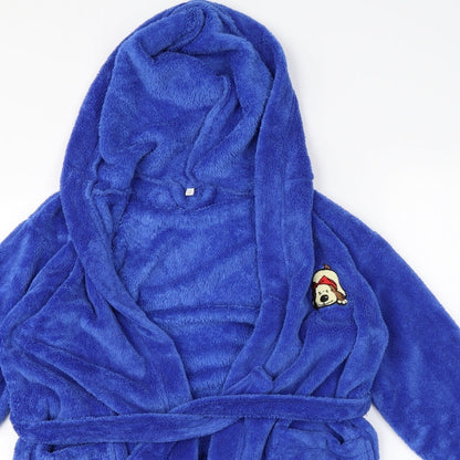 robe Boys Blue Solid   One Piece Size 8 Years