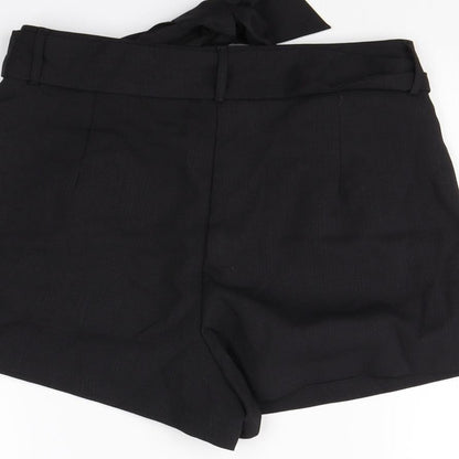 Womens UK Size M Preworn Regular Fit Paperbag Shorts