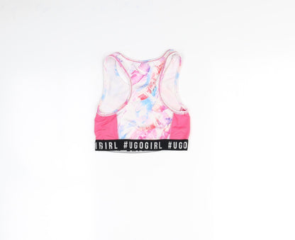 Minoti Girls Pink   Cropped Tank Size 7 Years