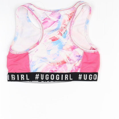 Minoti Girls Pink   Cropped Tank Size 7 Years
