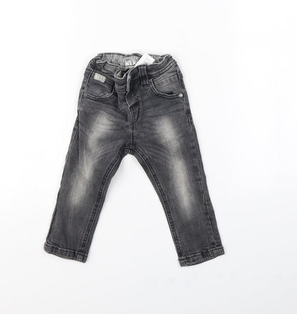NEXT Boys Black   Straight Jeans Size 9 Months