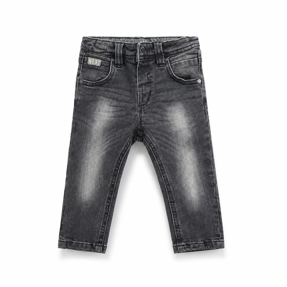 Next Boys Black   Straight Jeans Size 9 Months