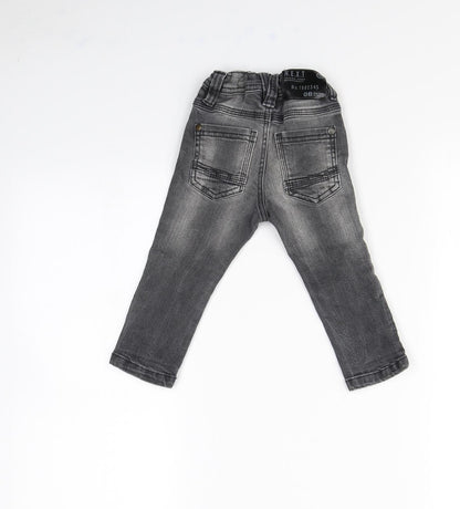 NEXT Boys Black   Straight Jeans Size 9 Months