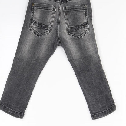 NEXT Boys Black   Straight Jeans Size 9 Months