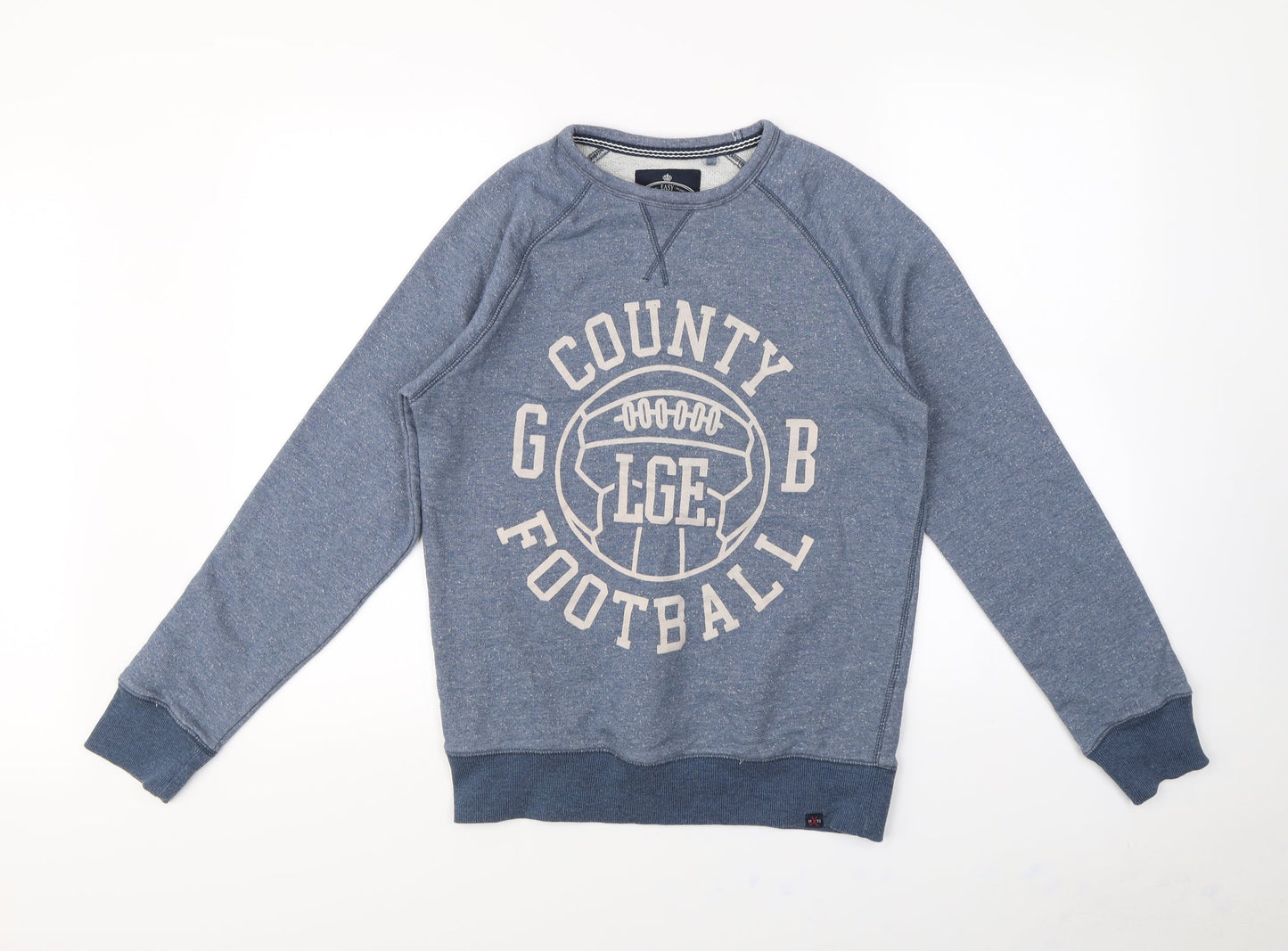 Easy Mens Blue   Pullover Jumper Size S