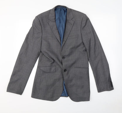 Mens UK Size S Preworn Grey Jacket