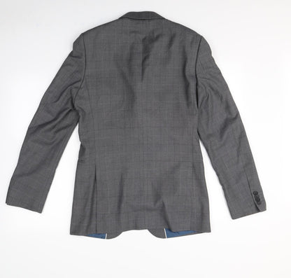 Mens UK Size S Preworn Grey Jacket