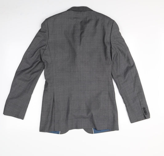 Mens UK Size S Preworn Grey Jacket