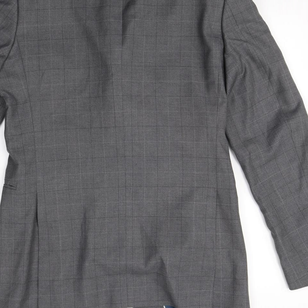 Mens UK Size S Preworn Grey Jacket