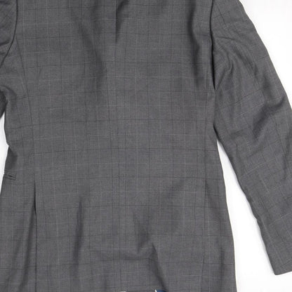 Mens UK Size S Preworn Grey Jacket