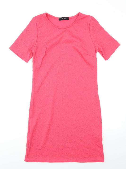 New Look Womens Pink   Bodycon  Size 6