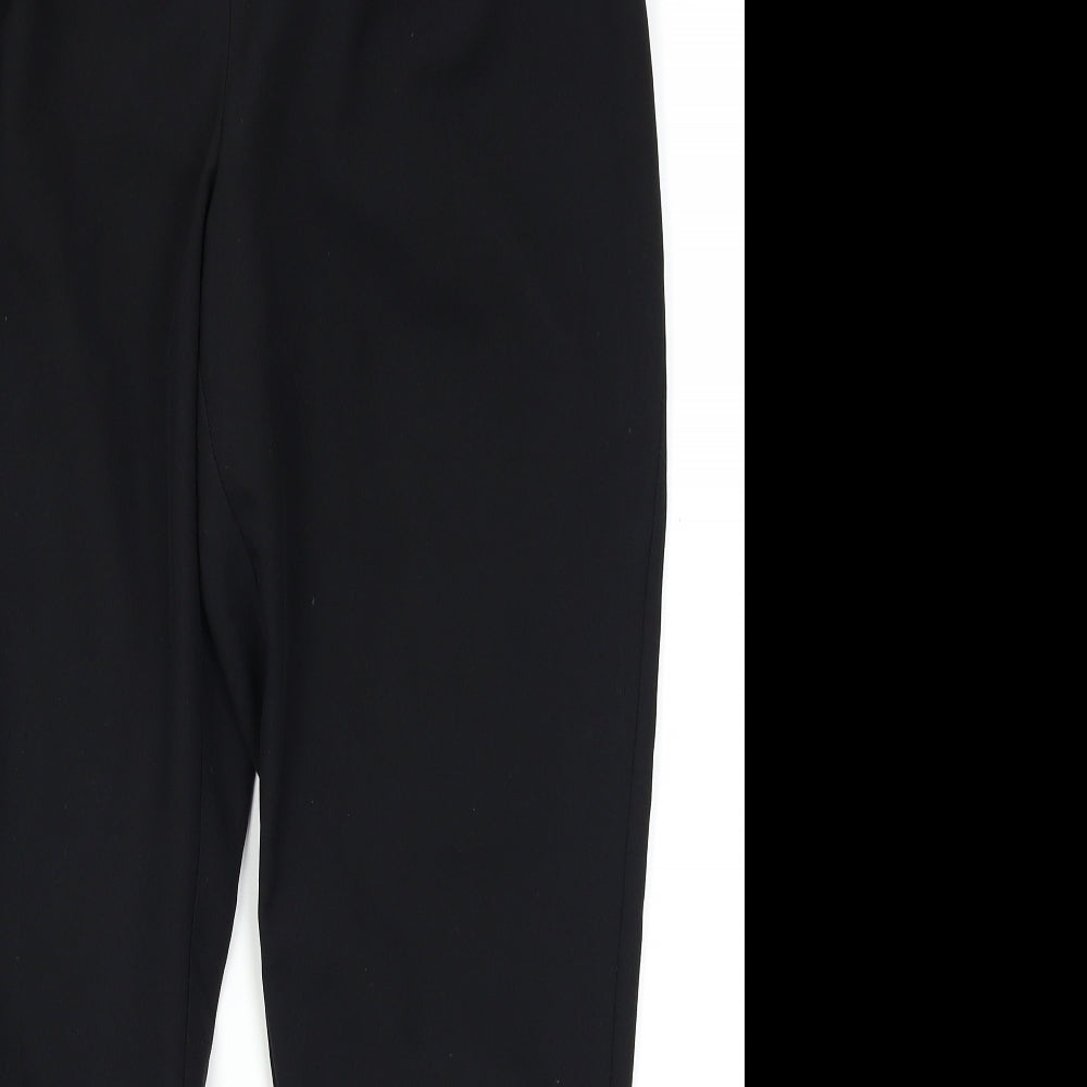 F&F Womens Black   Trousers  Size 14 L26 in