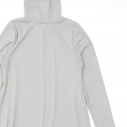 Boohoo Womens Grey   A-Line  Size 8