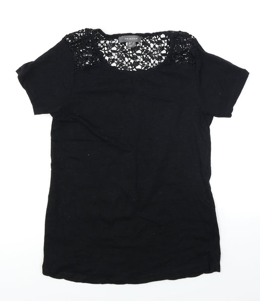Primark Womens Blue   Basic T-Shirt Size 6