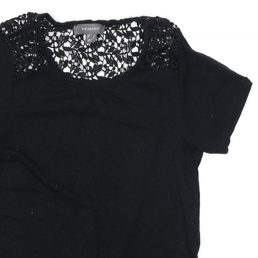 Primark Womens Blue   Basic T-Shirt Size 6