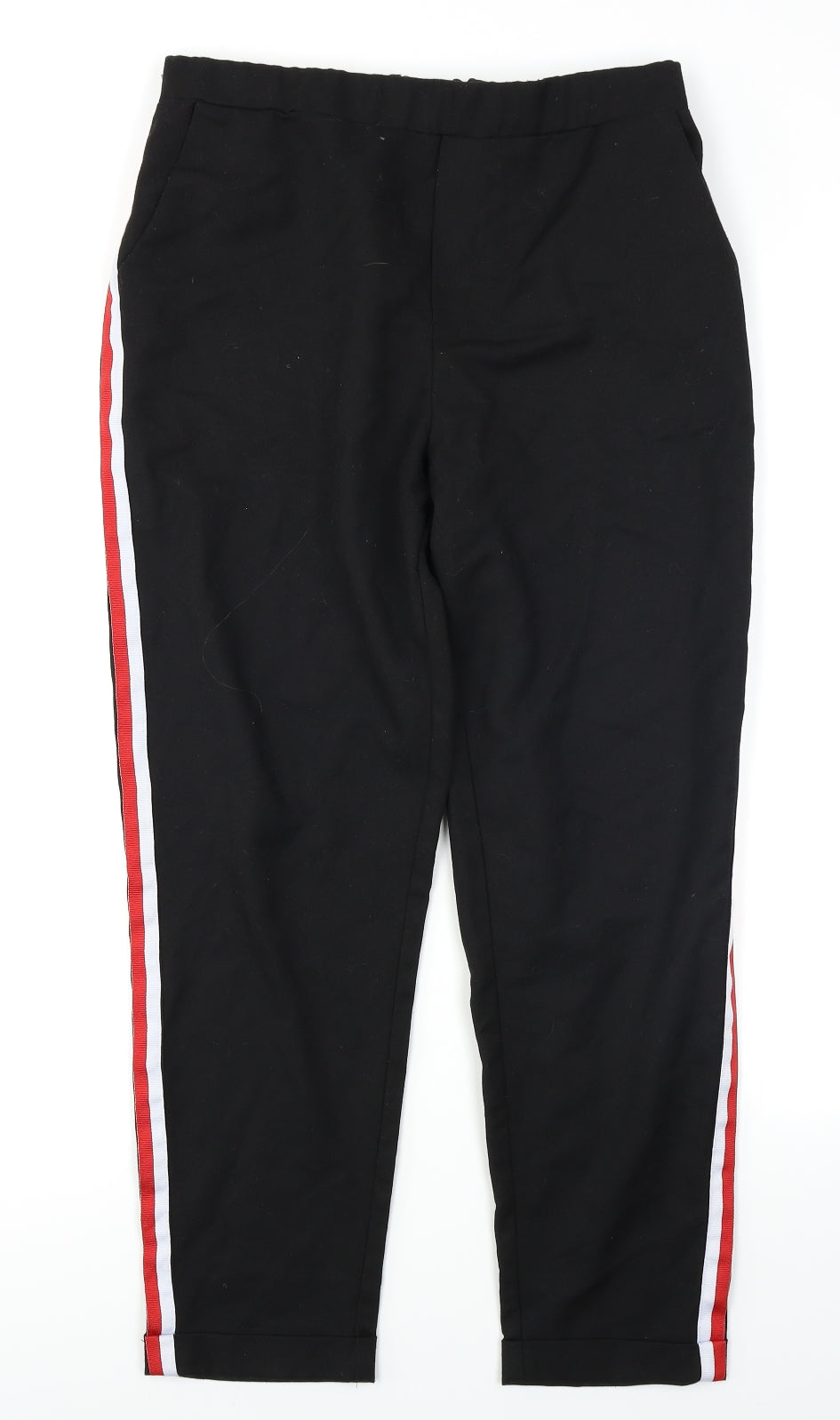 New Look Womens Black   Trousers  Size 12 L27 in