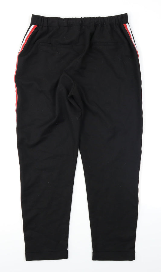 New Look Womens Black   Trousers  Size 12 L27 in