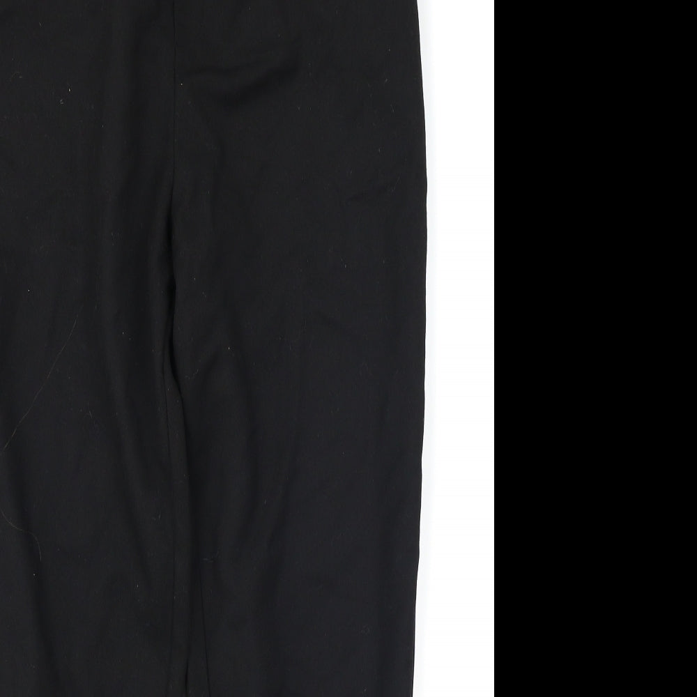 New Look Womens Black   Trousers  Size 12 L27 in