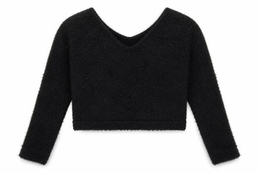 Femme Luxe Womens Black   Pullover Jumper Size M