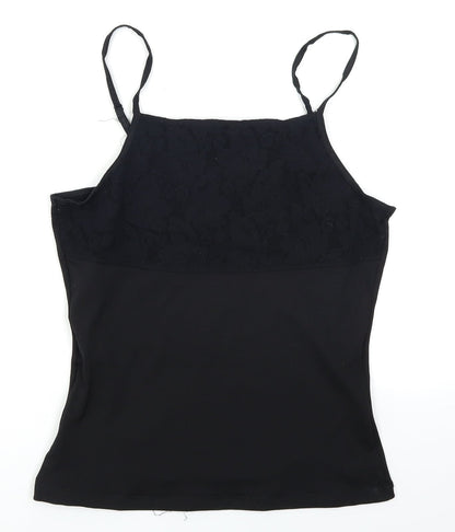 Matalan Womens Black   Camisole T-Shirt Size 14