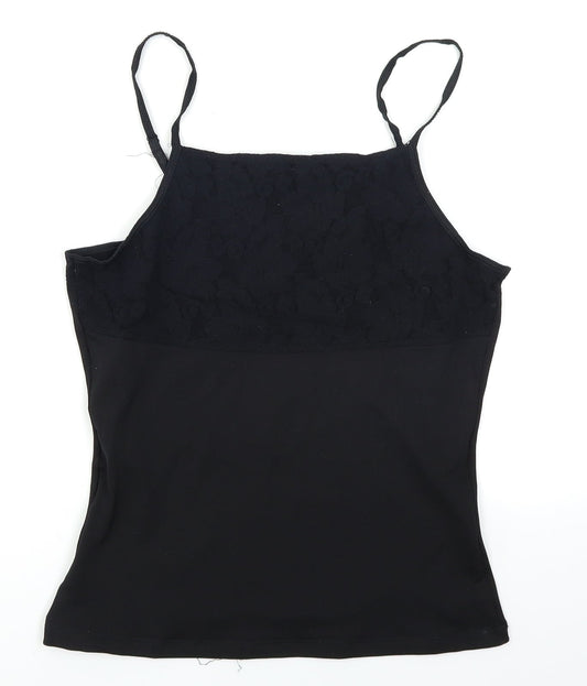 Matalan Womens Black   Camisole T-Shirt Size 14