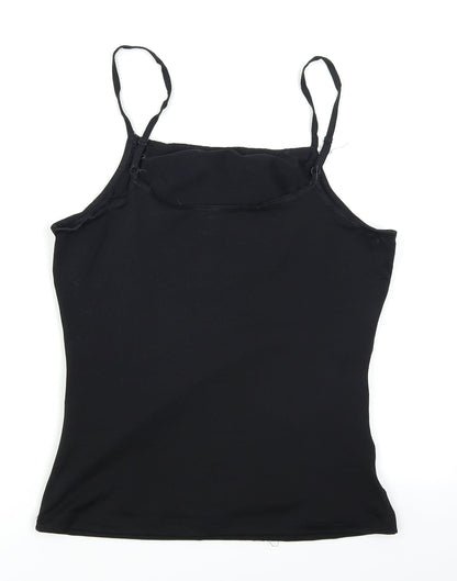 Matalan Womens Black   Camisole T-Shirt Size 14