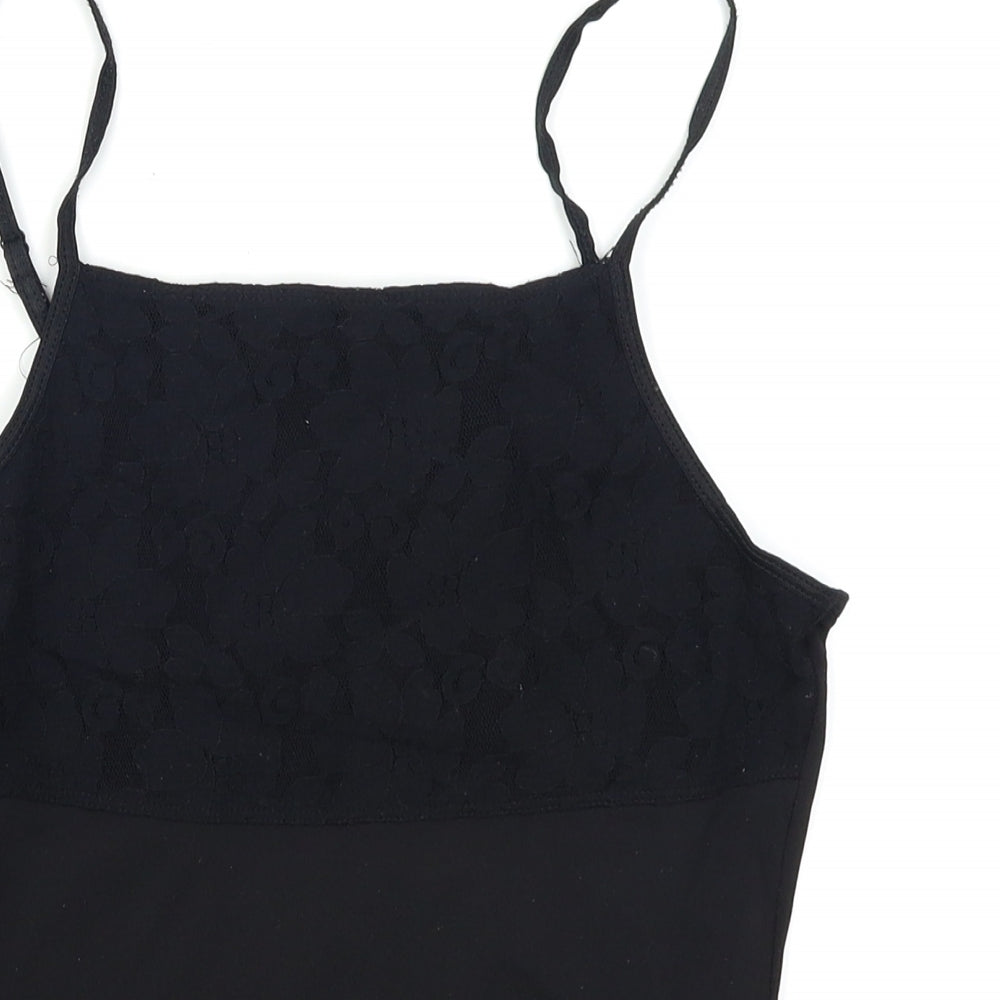 Matalan Womens Black   Camisole T-Shirt Size 14