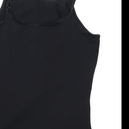 Matalan Womens Black   Camisole T-Shirt Size 14