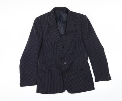 Mens UK Size 40 Rex Trueform Regular Blue Suit Jacket