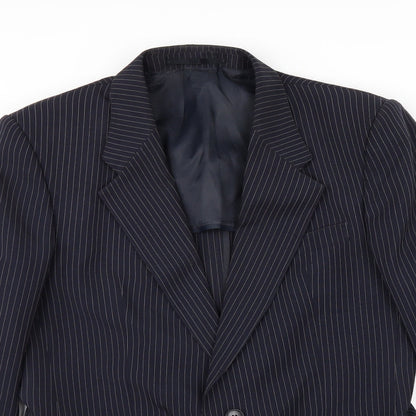Mens UK Size 40 Rex Trueform Regular Blue Suit Jacket