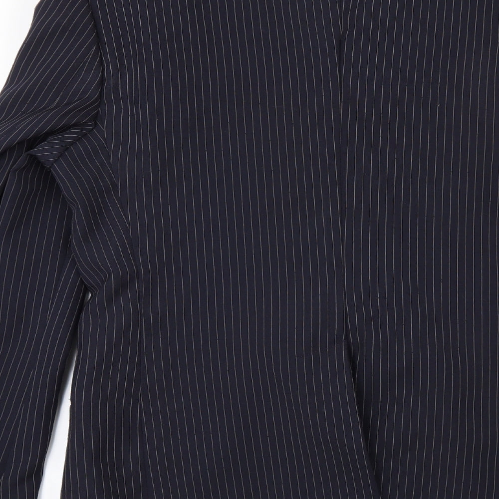 Mens UK Size 40 Rex Trueform Regular Blue Suit Jacket
