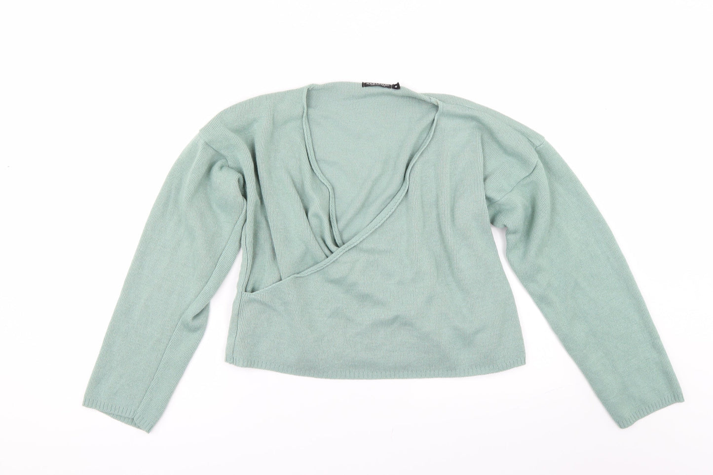 Nasty Gal Womens Green   Pullover Jumper Size M