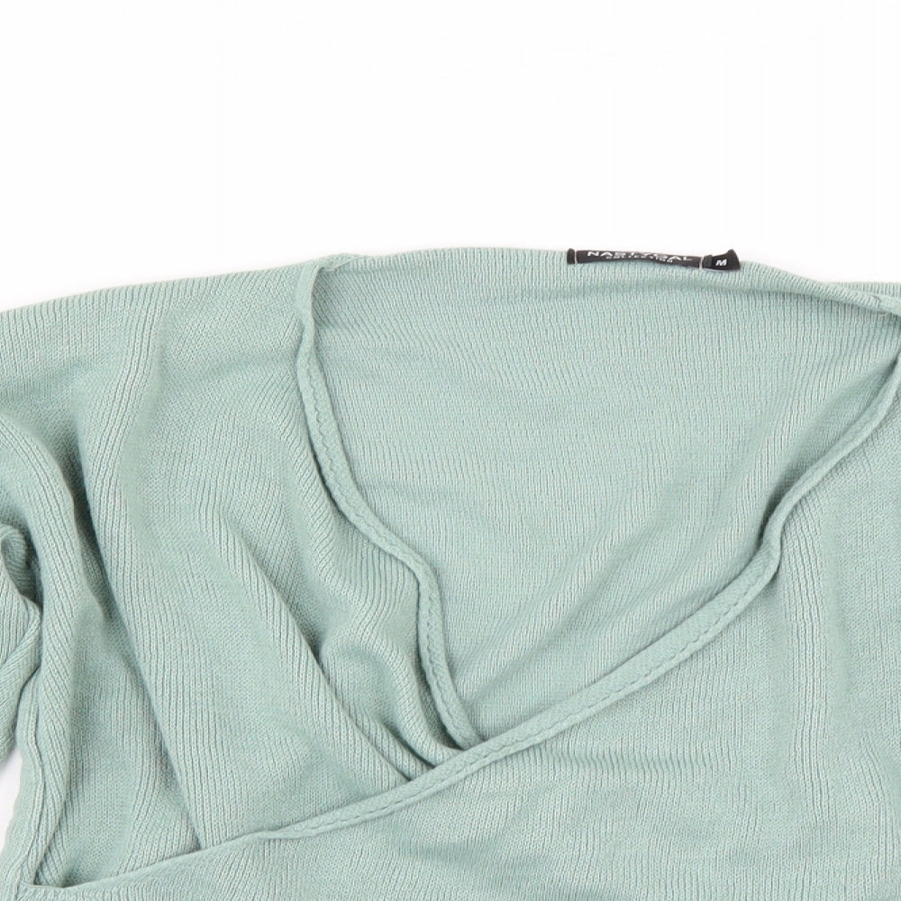 Nasty Gal Womens Green   Pullover Jumper Size M