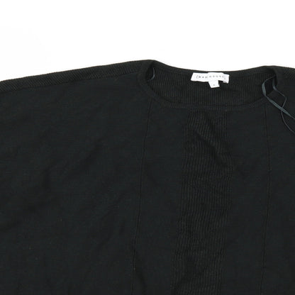 Warehouse Womens Black   Pullover Jumper Size 8