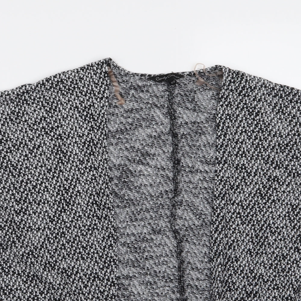 Candy Couture Girls Grey  Knit Cardigan Jumper Size 10-11 Years