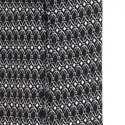 Womens UK Size 6 H&M Regular Fit  Black Trousers