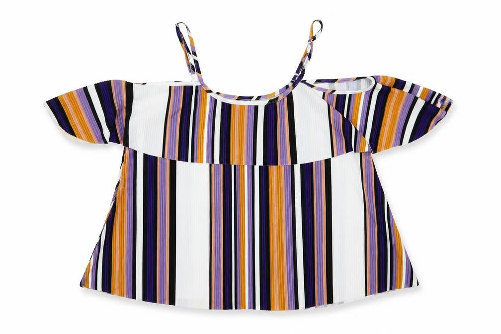 Womens UK Size L QED London Multicoloured Basic Blouse