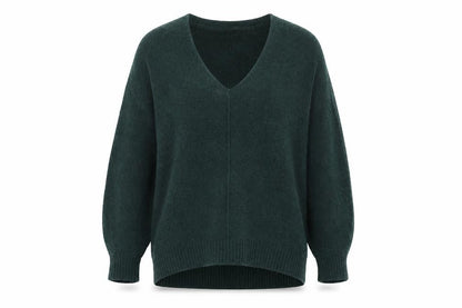 H&M Womens Green  Knit Pullover Jumper Size XS