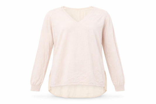 Primark Womens Pink   Pullover Jumper Size 12  - sheer back