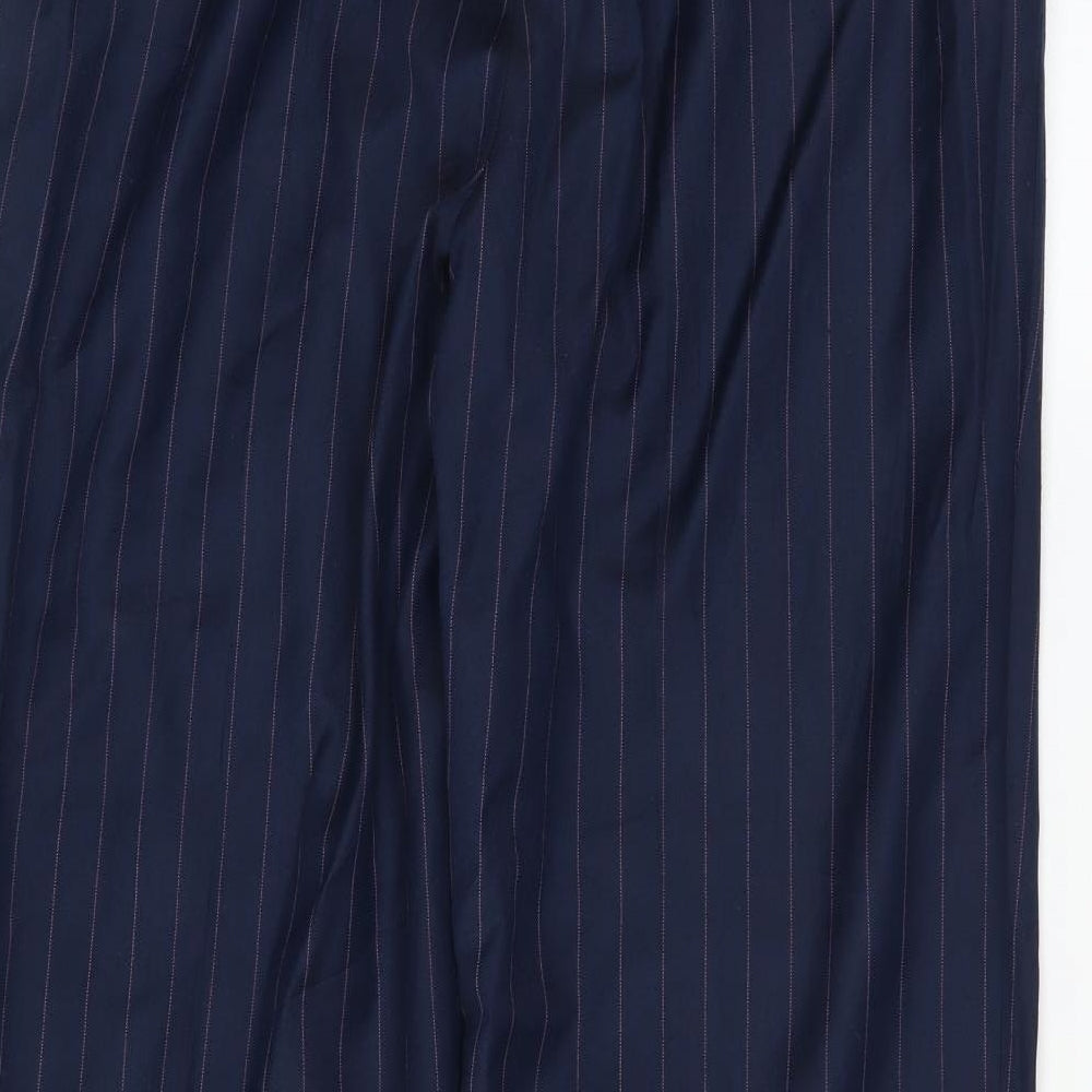 Womens UK Size 32 in Preworn Regular Fit  Blue Trousers