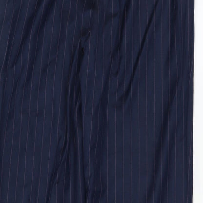 Womens UK Size 32 in Preworn Regular Fit  Blue Trousers