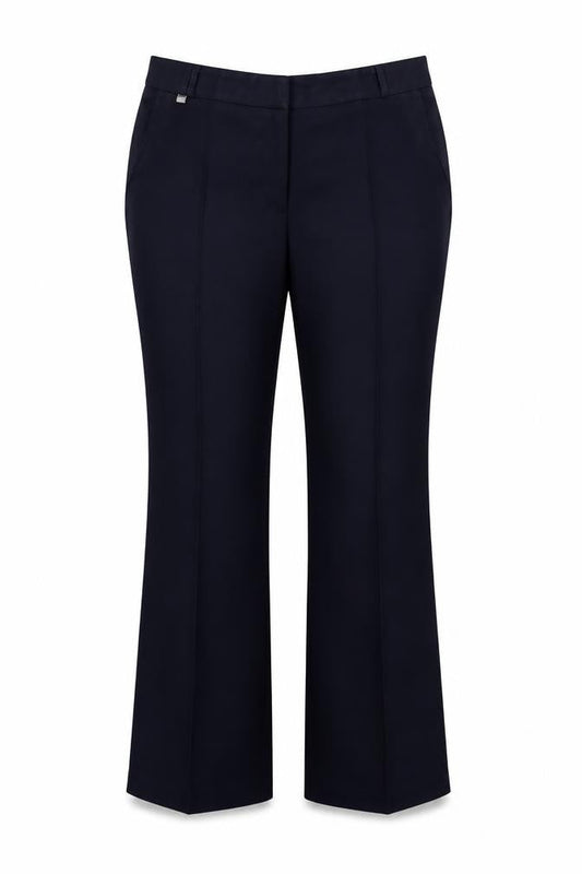 Womens UK Size 16 M&Co Regular Fit  Blue Trousers