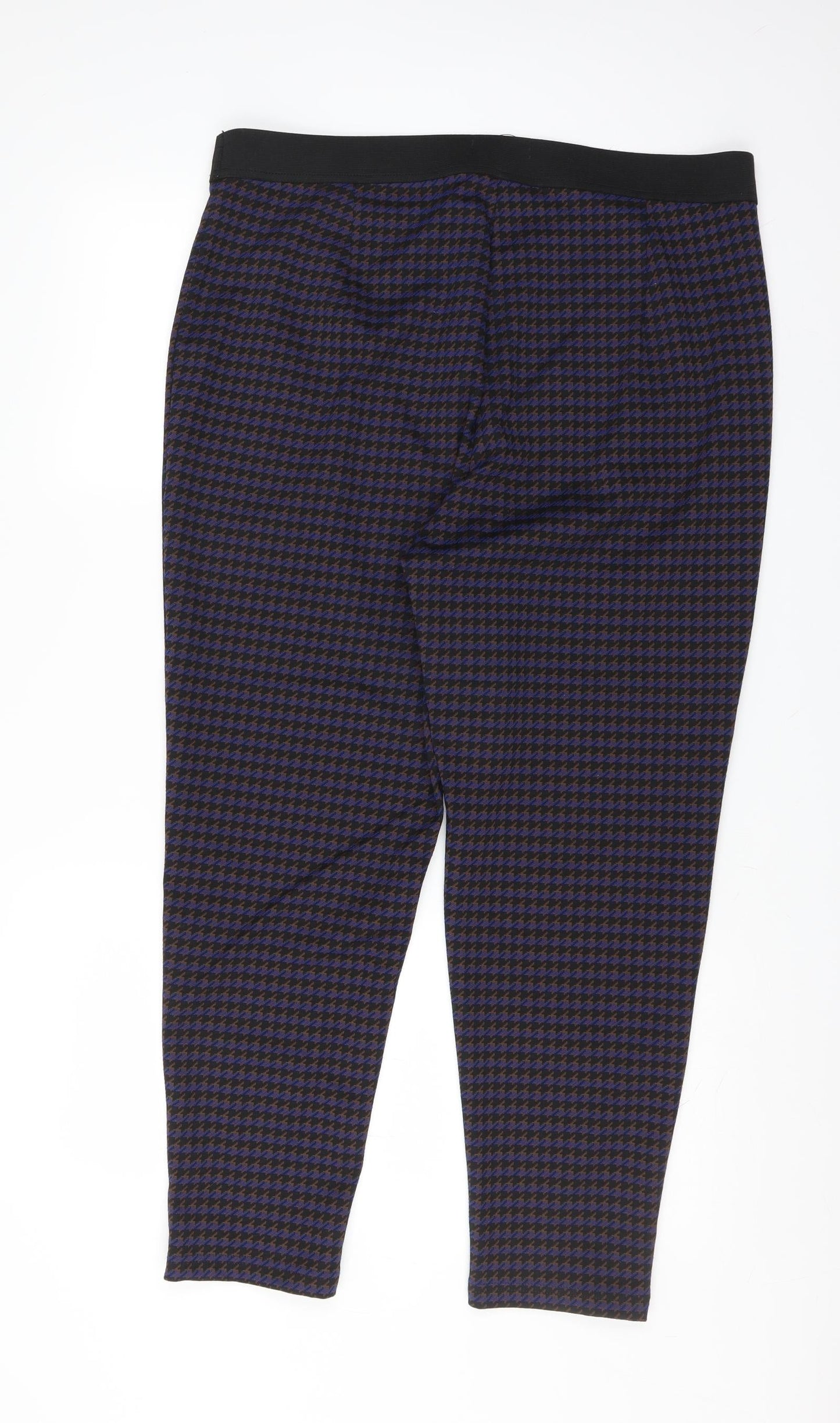 Womens UK Size 20 Marks and Spencer Extra-Slim Fit  Blue Trousers