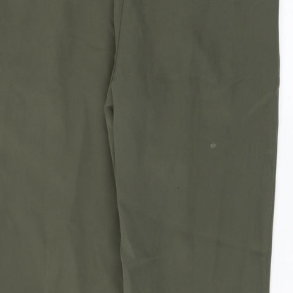 New Look Womens Green   Trousers  Size 8 L27 in - belted