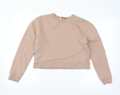 Miss Selfridge Womens Pink   Pullover Sweatshirt Size 8