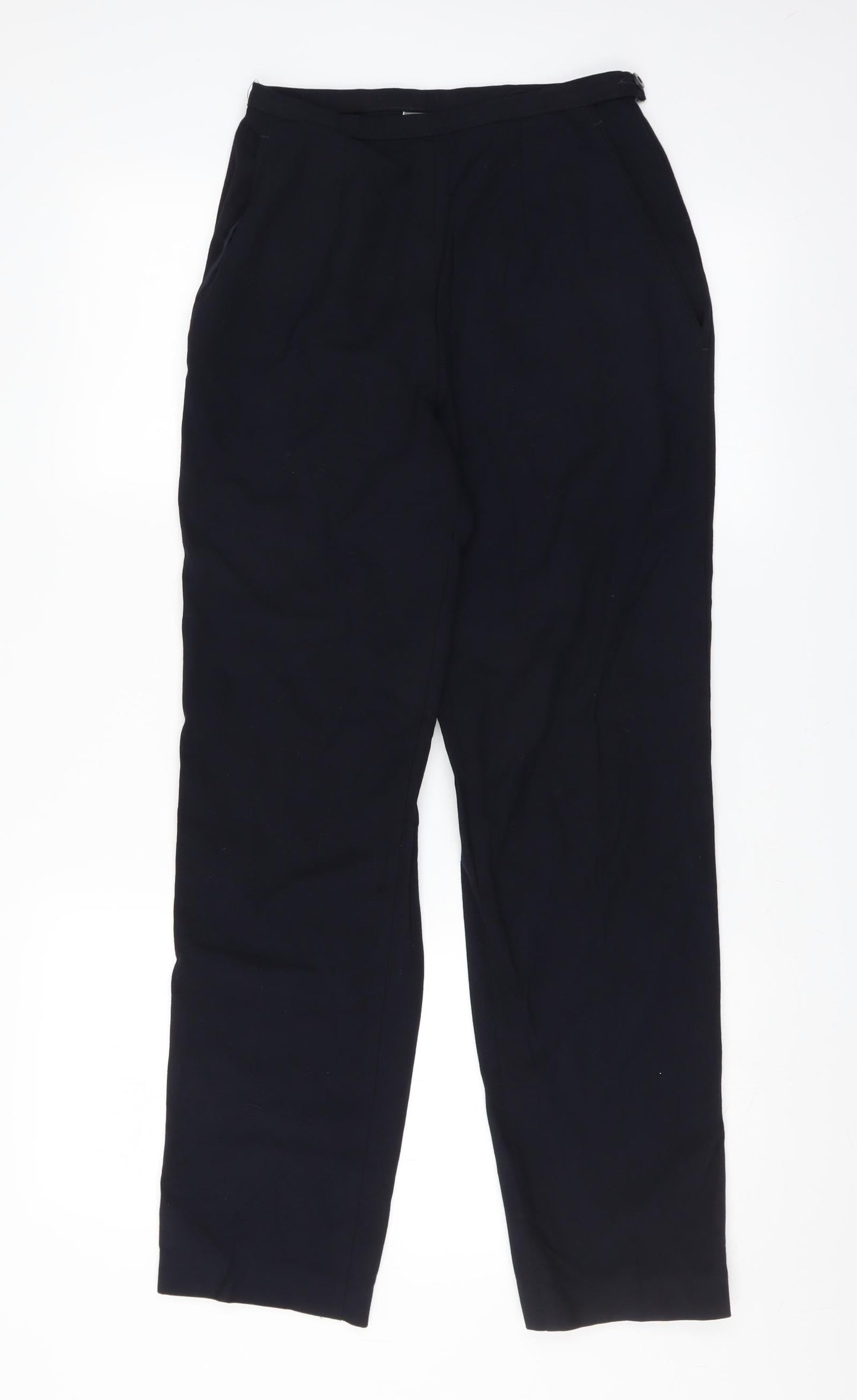 Womens UK Size 10 Marks and Spencer Regular Fit  Blue Trousers