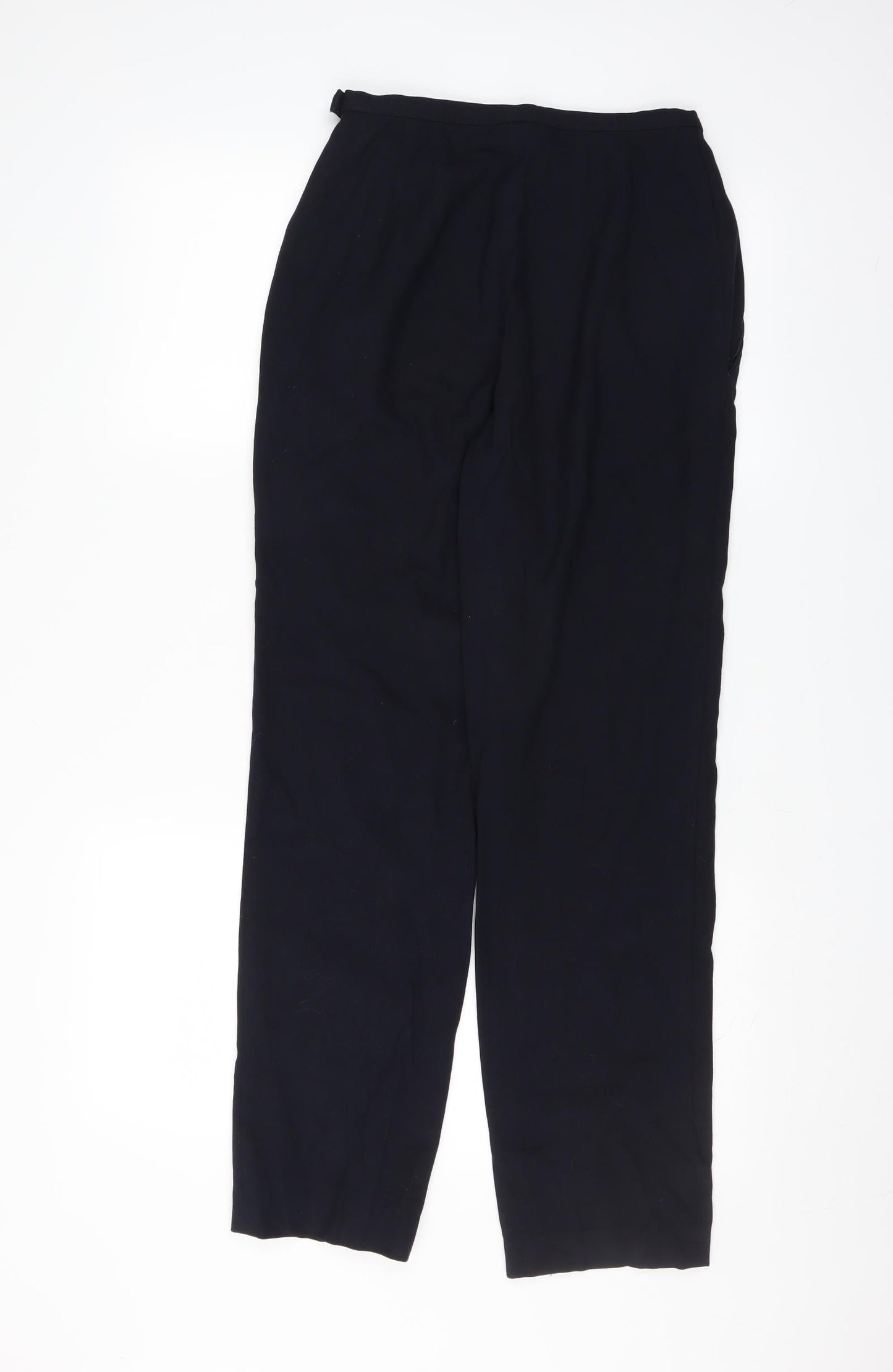 Womens UK Size 10 Marks and Spencer Regular Fit  Blue Trousers