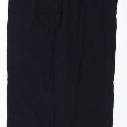 Womens UK Size 10 Marks and Spencer Regular Fit  Blue Trousers