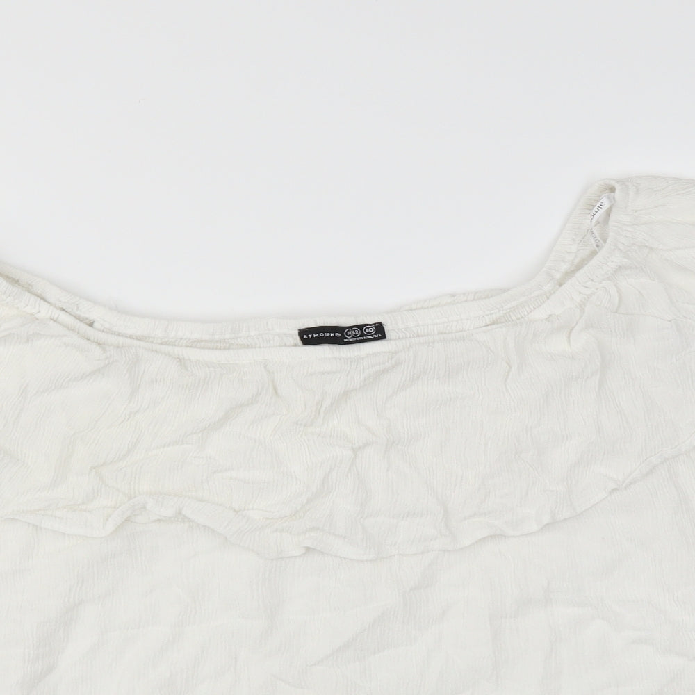 Primark Womens White   Basic Blouse Size 14